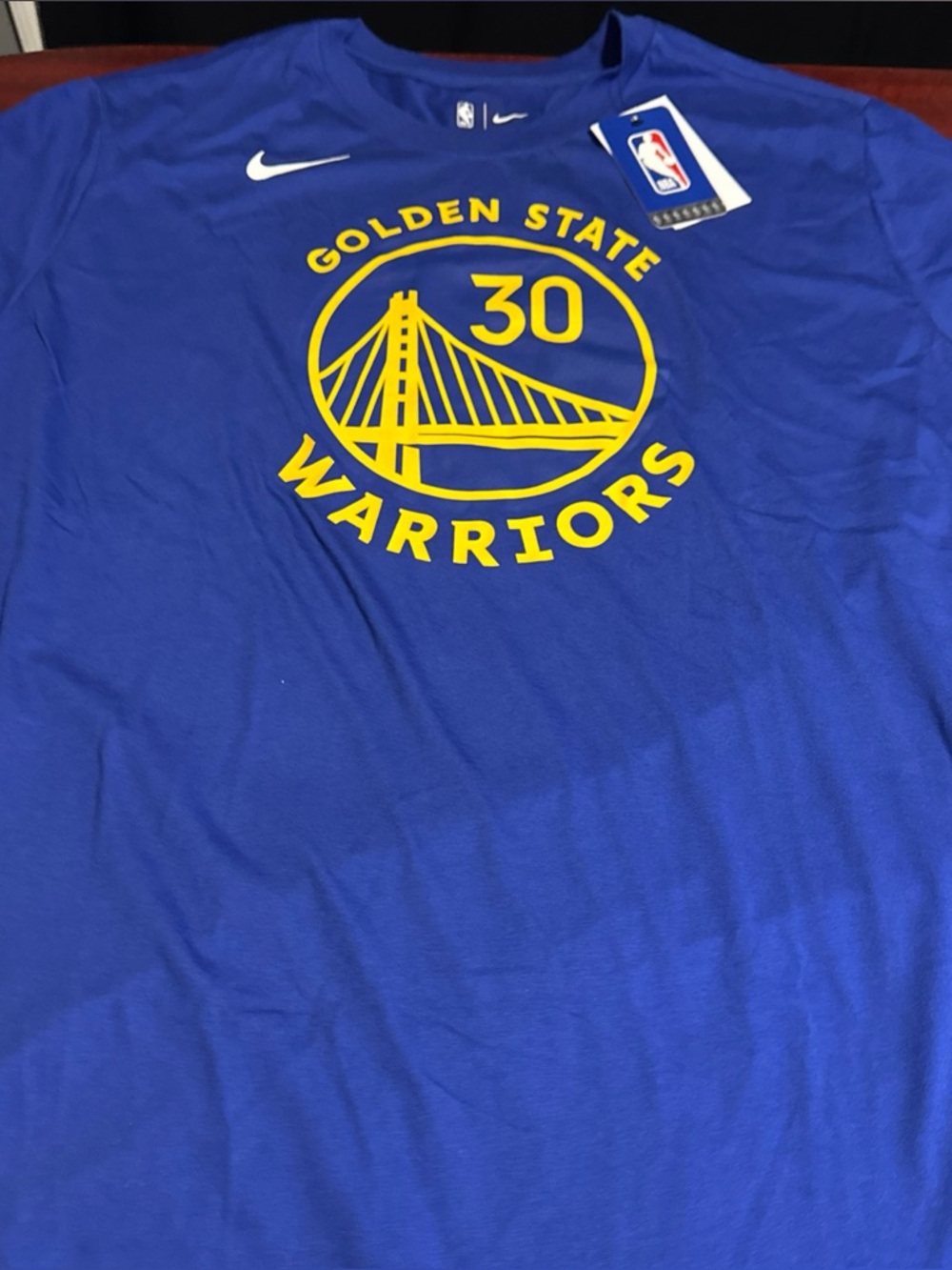 Golden State Warriors NBA Steph Curry #30 Nike T-Shirt Men's Size 2XL NEW